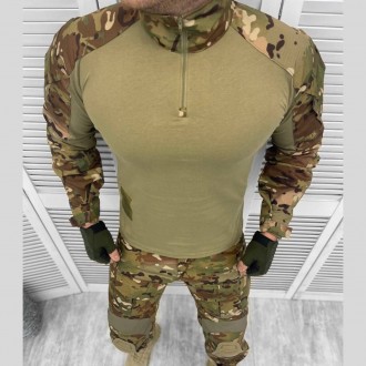 Військова форма ЗСУ тактичний костюм сорочка убакс з налокітниками та штани з на. . фото 7