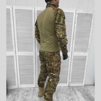 Військова форма ЗСУ тактичний костюм сорочка убакс з налокітниками та штани з на. . фото 3