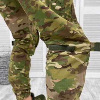 Військова форма ЗСУ тактичний костюм мультикам сорочка убакс з налокітниками та . . фото 7