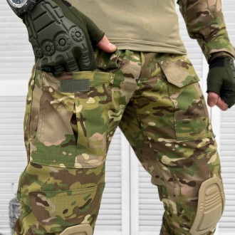 Військова форма ЗСУ тактичний костюм мультикам сорочка убакс з налокітниками та . . фото 10