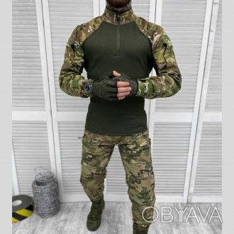 Военная форма ВСУ тактический костюм мультикам рубашка убакс и штаны AH4926