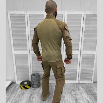 Військова форма ЗСУ тактичний костюм олива сорочка убакс та штани
матеріал стрей. . фото 3