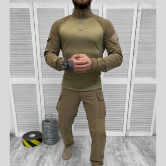 Військова форма ЗСУ тактичний костюм олива сорочка убакс та штани
матеріал стрей. . фото 2