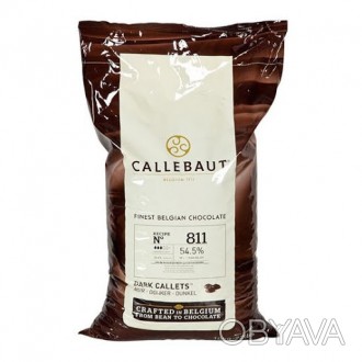 Черный шоколад Callebaut 54,5%, 10 кг №811