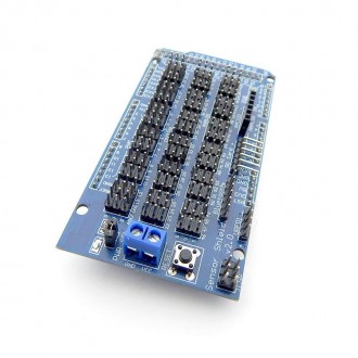 Улучшенная плата расширенная Arduino Mega 2560 Sensor Shield V2.0 которая предна. . фото 3