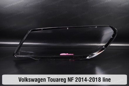 Стекло на фару VW Volkswagen Touareg (2014-2018) полоска II поколение рестайлинг. . фото 3
