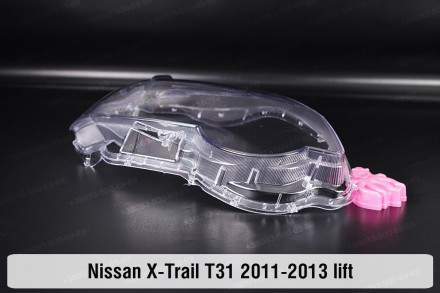 Стекло на фару Nissan X-Trail T31 (2011-2013) III поколение рестайлинг правое.
В. . фото 5