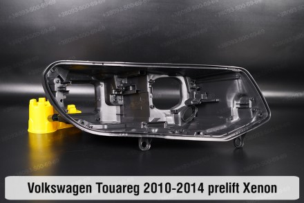 Новый корпус фары VW Volkswagen Touareg Xenon (2010-2014) II поколение дорестайл. . фото 2