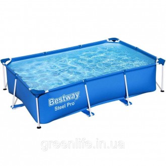 
Каркасний басейн Bestway 56401 (221х150х43 см)
Простий та зручний басейн Bestwa. . фото 2