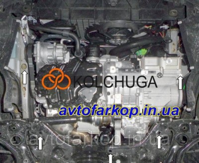 Защита двигателя, КПП, радиатор для автомобиля:
Skoda Fabia 3 (2014-) Кольчуга
·. . фото 3