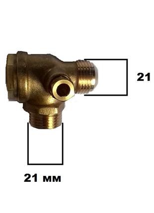 Зворотний клапан компресора Aircast

Різьба 1/2-1/2"

Використовується . . фото 3