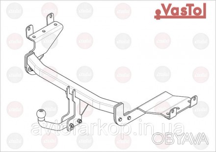 Фаркоп для автомобиля
Mitsubishi Outlander XL (2007-2012) VasTol
 
	
	
	Съемный . . фото 1