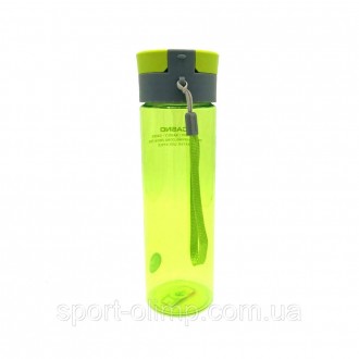 Пляшка для води CASNO 600 мл KXN-1145 Зелена + пластиковий вінчик
Призначення: д. . фото 4