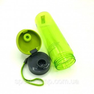Пляшка для води CASNO 600 мл KXN-1145 Зелена + пластиковий вінчик
Призначення: д. . фото 7