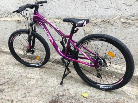Велосипед Crosser Mary 27.5" (рама 15,5) фіолетовий
Crosser Mary 26 - велосипед . . фото 4