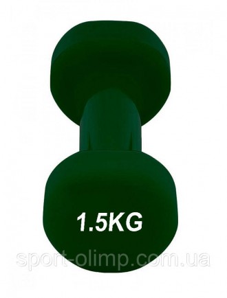 Гантель виниловая PowerPlay 4125 Achilles 1.5 кг. Зелёная (1шт.)
Назначение: для. . фото 4
