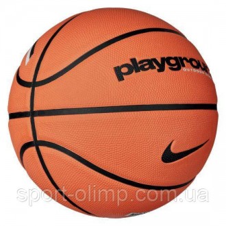 Мяч баскетбольный Nike Everyday Playground 8P Deflated Size 5 Amber / Black (N.1. . фото 3