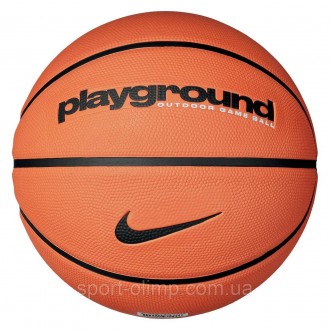 Мяч баскетбольный Nike Everyday Playground 8P Deflated Size 5 Amber / Black (N.1. . фото 2