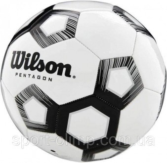 Мяч футбольный Wilson Pentagon white/black size 5 WTE8527XB05
Футбольный мяч Wil. . фото 3