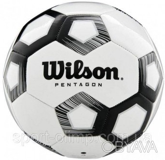 Мяч футбольный Wilson Pentagon white/black size 5 WTE8527XB05
Футбольный мяч Wil. . фото 1
