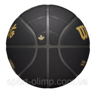 Коллекционный мяч от бренда Wilson, посвященный 75-й годовщине NBA.В честь брилл. . фото 6