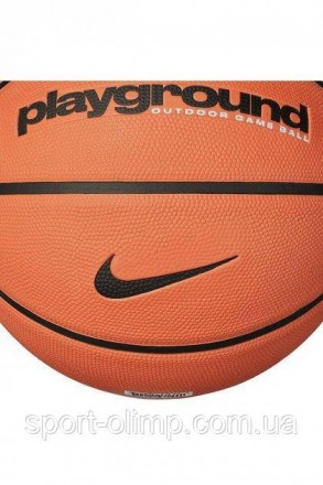 Мяч баскетбольный Nike Everyday Playground 8P Graphic Deflated Size 6 Amber / Wh. . фото 4
