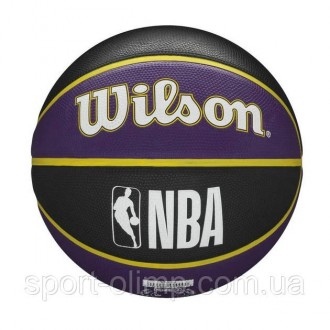 Мяч баскетбольный Wilson NBA Team Tribute Outdoor Size 7 (WTB1300XBLAL)
Мяч баск. . фото 3