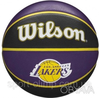 Мяч баскетбольный Wilson NBA Team Tribute Outdoor Size 7 (WTB1300XBLAL)
Мяч баск. . фото 1