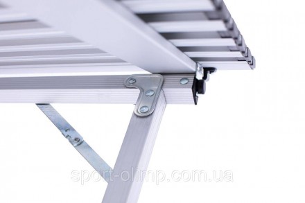 Складной стол с алюминиевой столешницей с — популярний кемпинговый стол дл. . фото 6