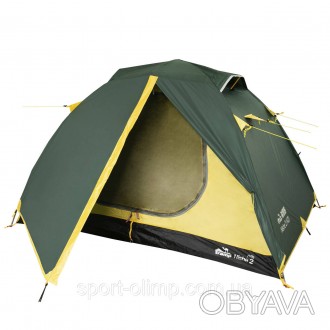 Универсальная двухместная туристичсекая палатка Tramp NISHE 2 (V2) UTRT-053
Унив. . фото 1