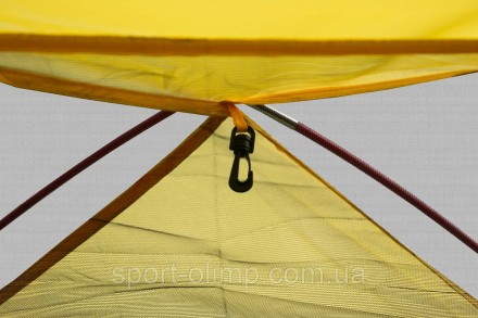 Четырехместная универсальная туристическая палатка Tramp Lite CAMP 4 olive UTLT-. . фото 10