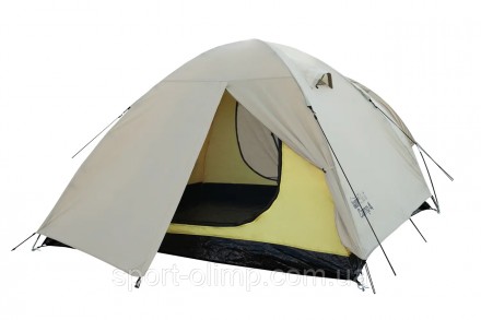 Четырехместная универсальная туристическая палатка Tramp Lite CAMP 4 sand UTLT-0. . фото 4