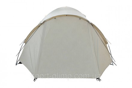 Четырехместная универсальная туристическая палатка Tramp Lite CAMP 4 sand UTLT-0. . фото 14