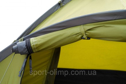 Трехместная универсальная туристическая палатка Tramp Lite Fly 3 однослойная oli. . фото 7