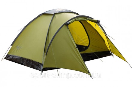 Трехместная универсальная туристическая палатка Tramp Lite Fly 3 однослойная oli. . фото 8