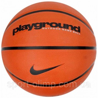 М'яч баскетбольний NIKE EVERYDAY PLAYGROUND 8P GRAPHIC DEFLATED Amber/Black . . фото 3
