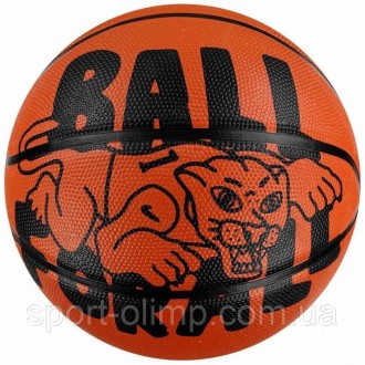 М'яч баскетбольний NIKE EVERYDAY PLAYGROUND 8P GRAPHIC DEFLATED Amber/Black . . фото 2