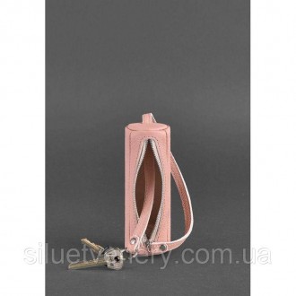 Симпатична ключниця-тубус в рожевому кольорі стане відмінною домівкою для Ваших . . фото 3