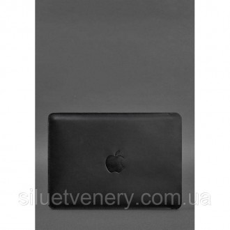 Чорний чохол з натуральної шкіри підійде для ноутбуків:
MacBook Pro 16" (2021) —. . фото 2