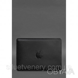 Чорний чохол з натуральної шкіри підійде для ноутбуків:
MacBook Pro 16" (2021) —. . фото 1