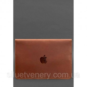 Шкіряний чохол-конверт для:
MacBook Pro 16" (2020) – 35,8х24,6х1,5 см,
MacBook P. . фото 3