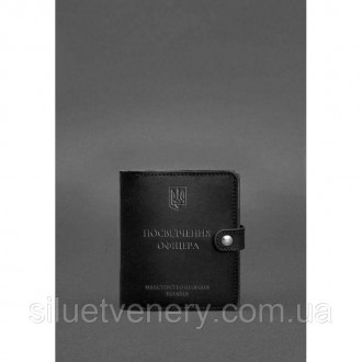 Шкіряна обкладинка-портмоне на Посвідчення офіцера від бренду БланкНот спеціальн. . фото 2