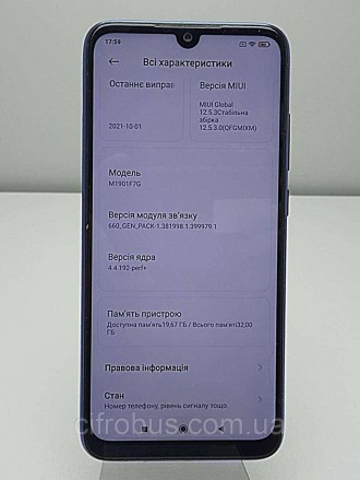 Смартфон с Android 9.0
поддержка двух SIM-карт
экран 6.3", разрешение 2340x1080
. . фото 9