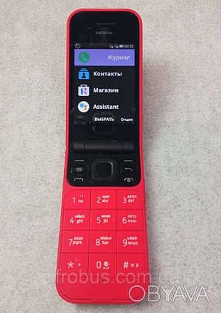 Смартфон на платформе KaiOs
поддержка двух SIM-карт
экран 2.8"
второй экран: 1.3. . фото 1