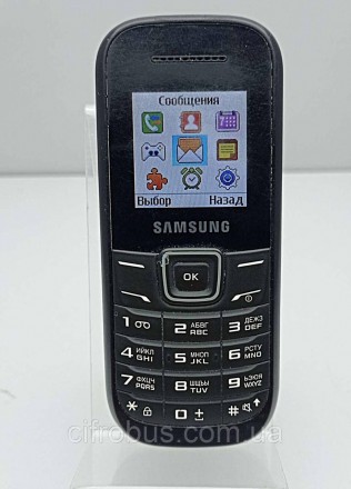 Samsung GT-E1200M
Мобільний телефон Samsung GT-E1200 Black вирізняється тривалим. . фото 3