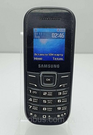 Samsung GT-E1200M
Мобільний телефон Samsung GT-E1200 Black вирізняється тривалим. . фото 2