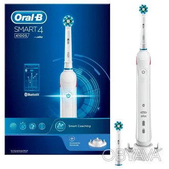 Электрическая зубная щетка Oral-B Smart 4 4100S D601-524-3-CR Электрические зубн. . фото 1