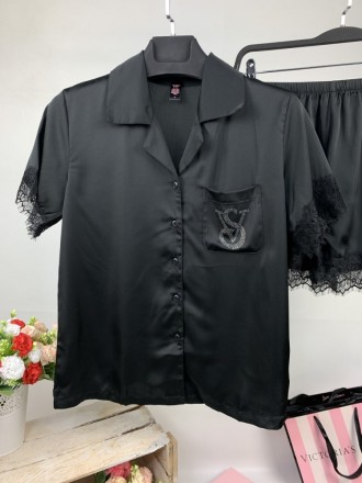 
 
 Пижама Louis Vuitton 2в1 
Рубашка+шорты
Материал : Сатин
Размеры : M, L
Цвет. . фото 3