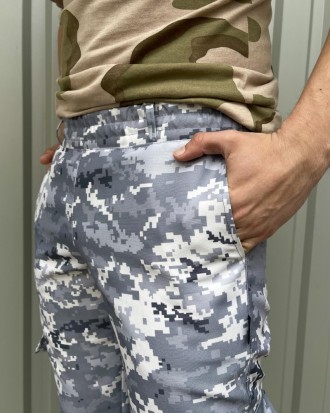 
 
 Легкі штани із міцної тканини військового зразка.
- Матеріал: поліестер висо. . фото 5