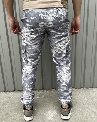 
 
 Легкі штани із міцної тканини військового зразка.
- Матеріал: поліестер висо. . фото 3